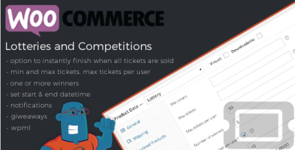 WooCommerce Lottery WordPress Competitions and Lotteries